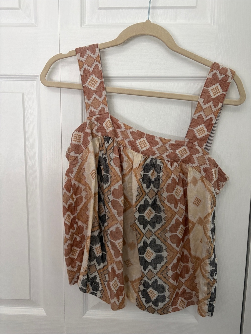 Anthropologie Button Back Tank